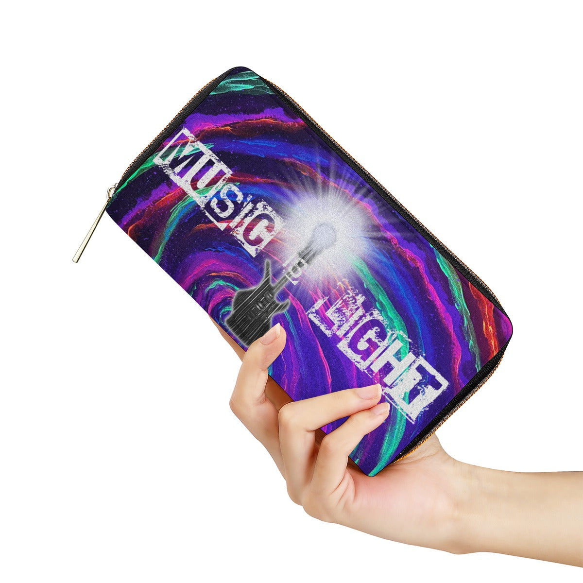 Music is Light w/ Galactic Rabbit Hole Mini Purse