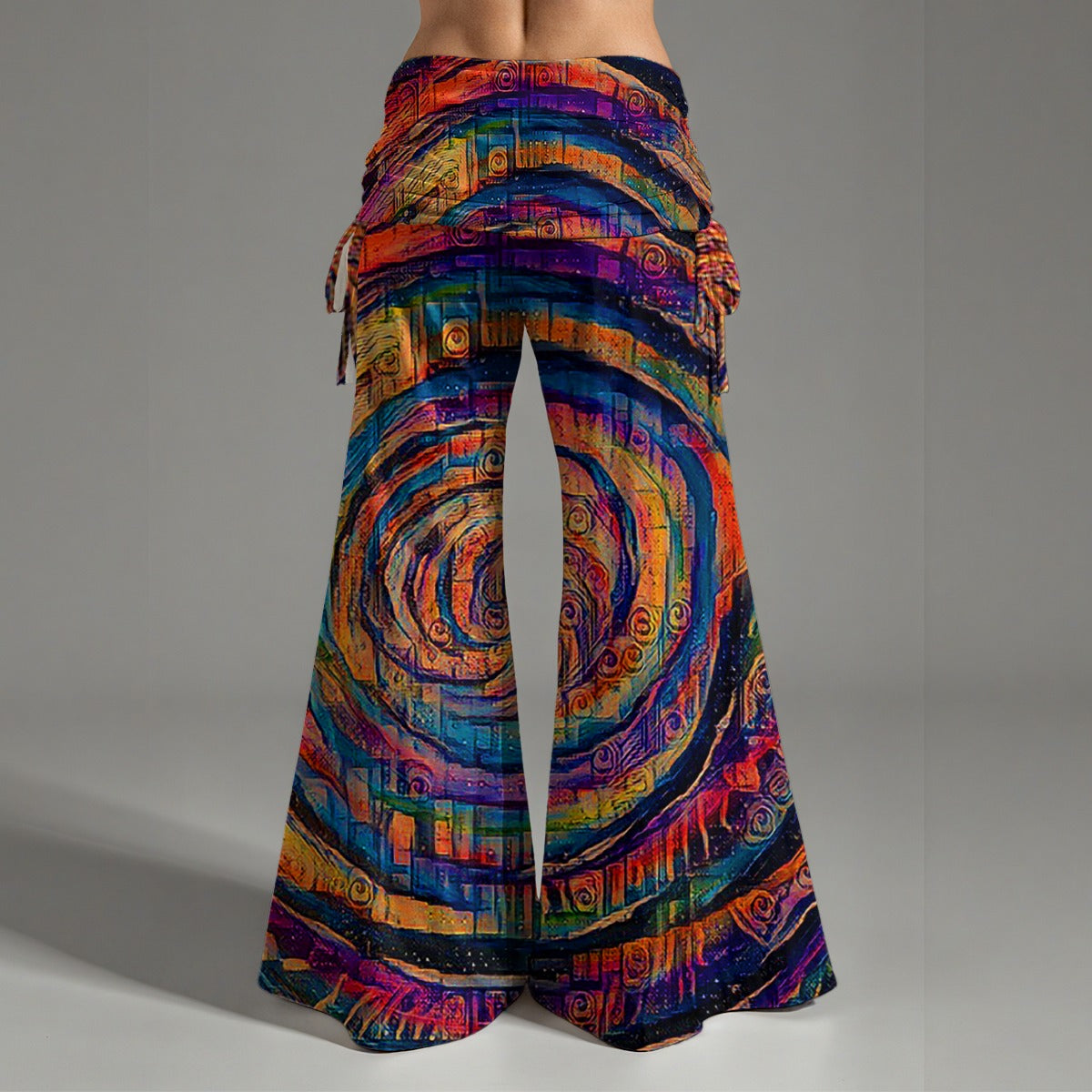 Whirlpool Rainbow Women's High Waist Wide Leg Pants