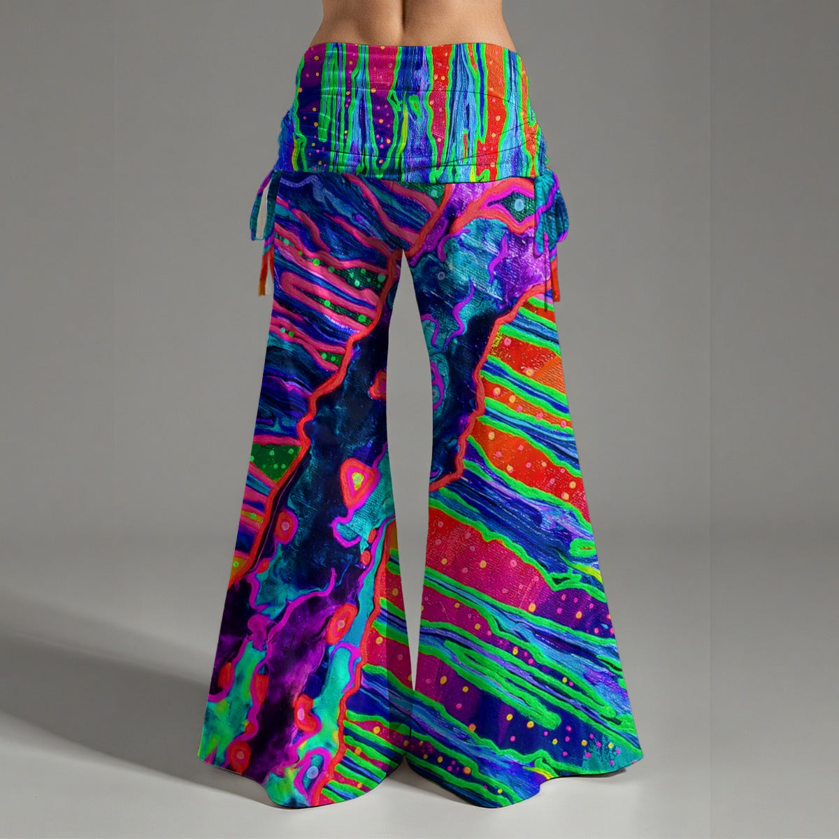 Mystic Cave Women's High Waist Wide Leg Pants