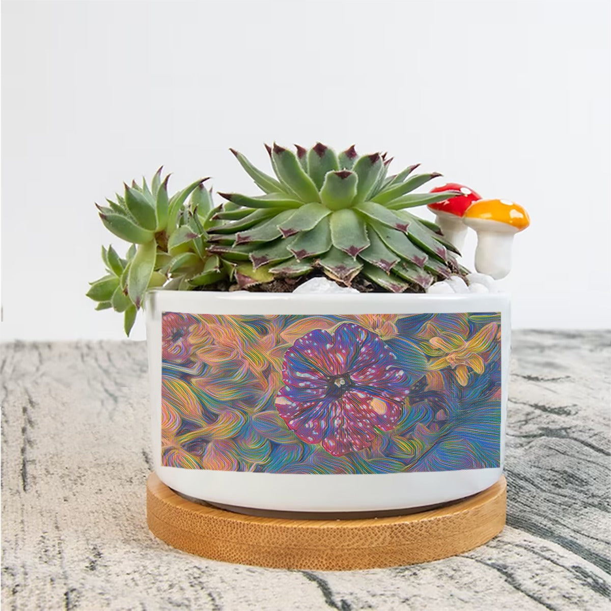 Galactic Flower Flowerpot