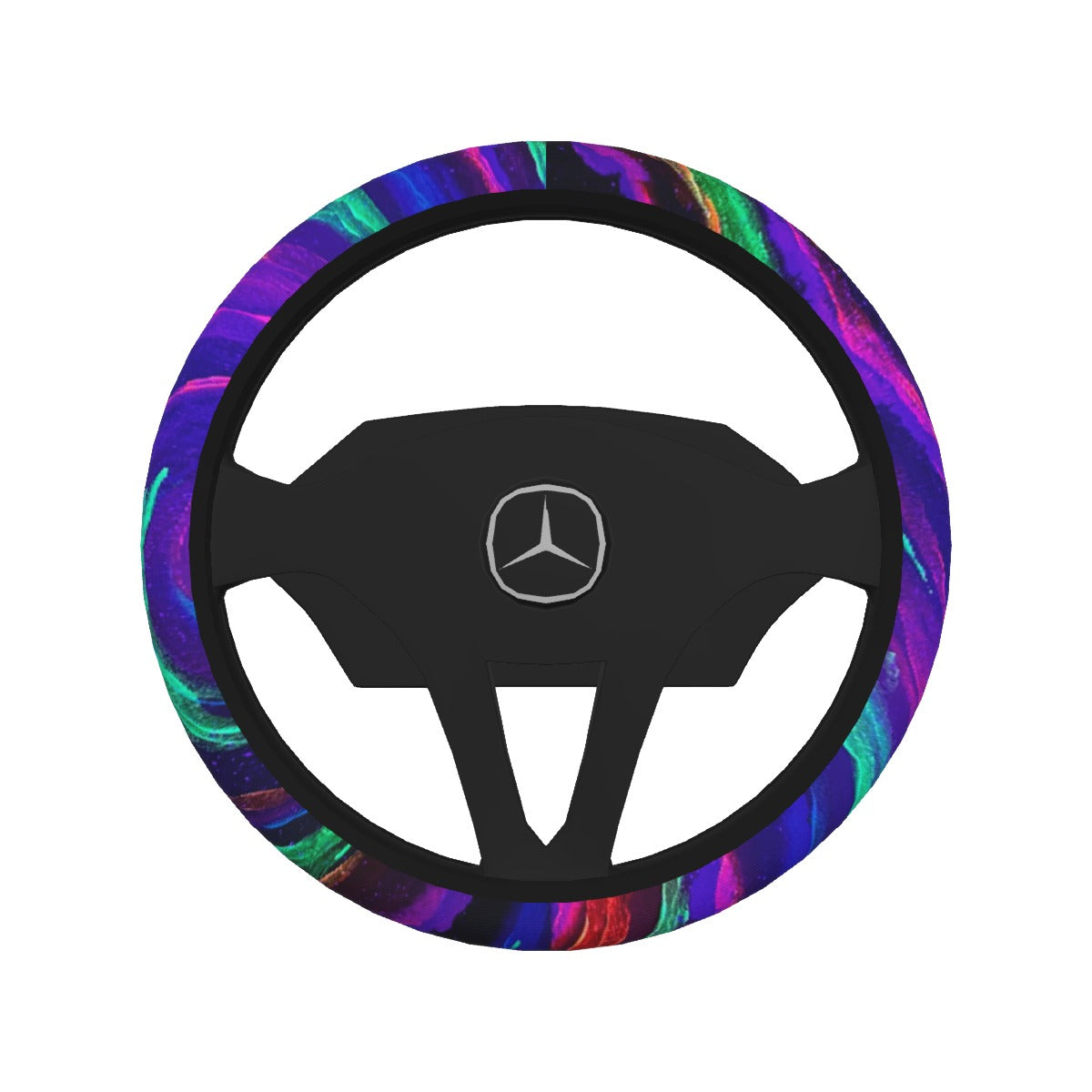 Galactic Rabbit Hole Steering Wheel Cover