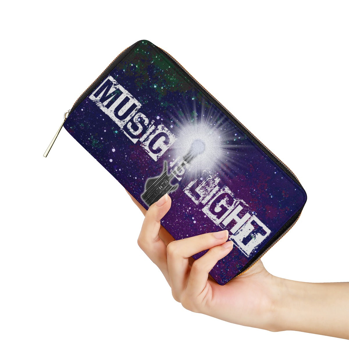 Music is Light w/ Galactic Atmosphere Mini Purse