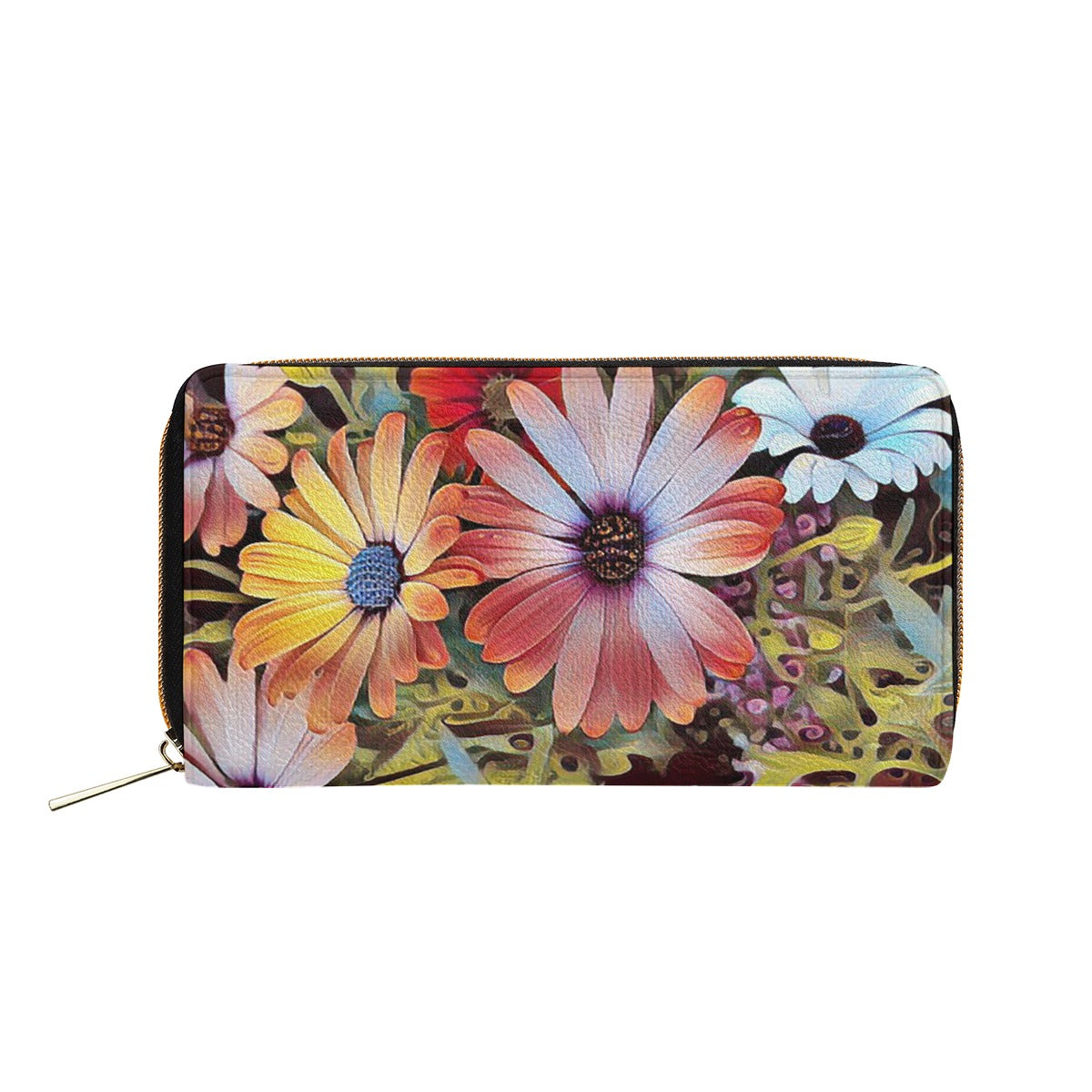 Vivid Flower Power Mini Purse