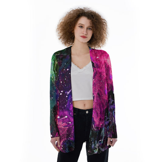 Galactic Clouds Women's Cover With Pocket