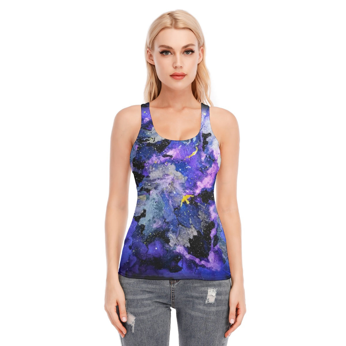 Fly High Women's Racer Vest | 190GSM Cotton