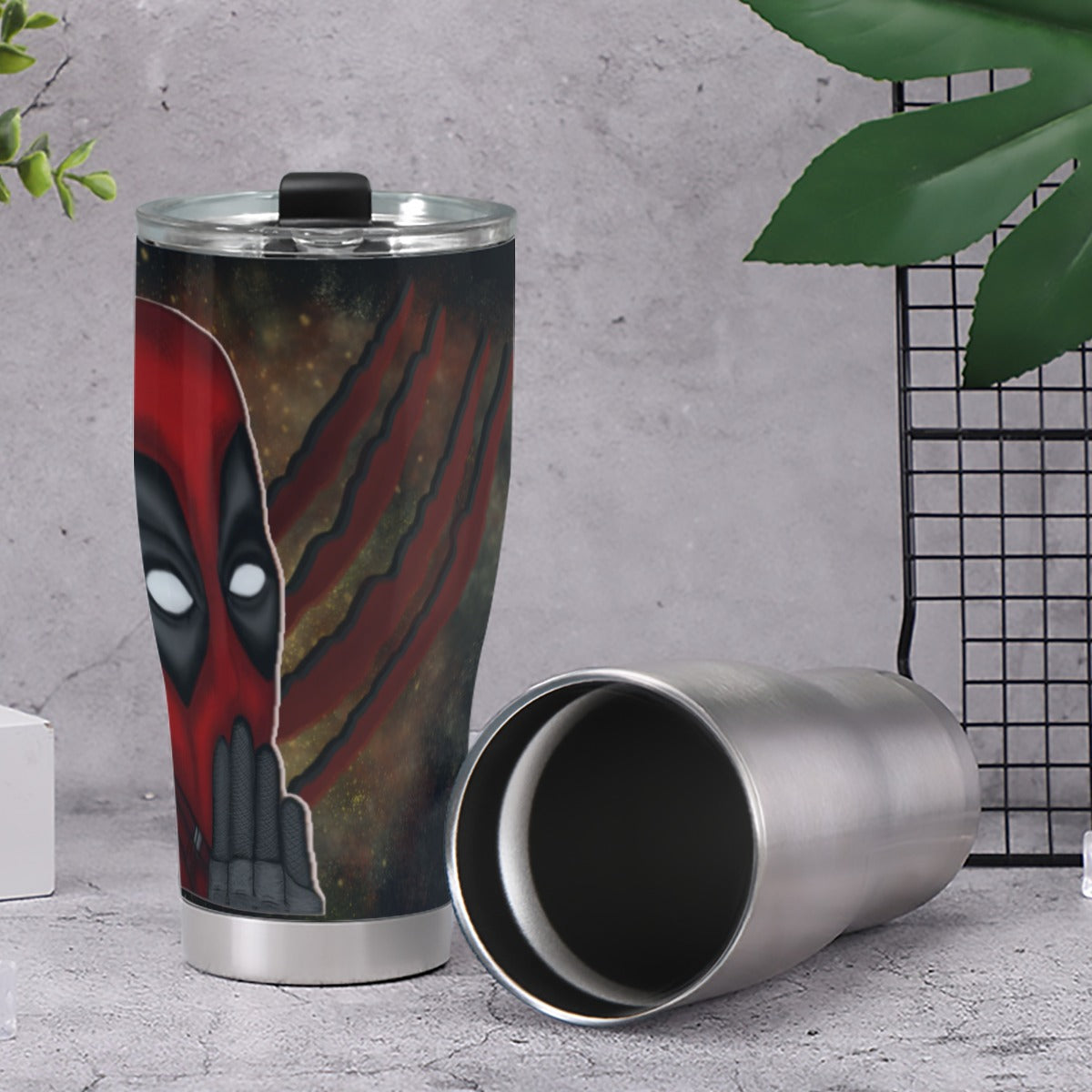 Deadpool/Wolverine 30OZ Cone Car Cup