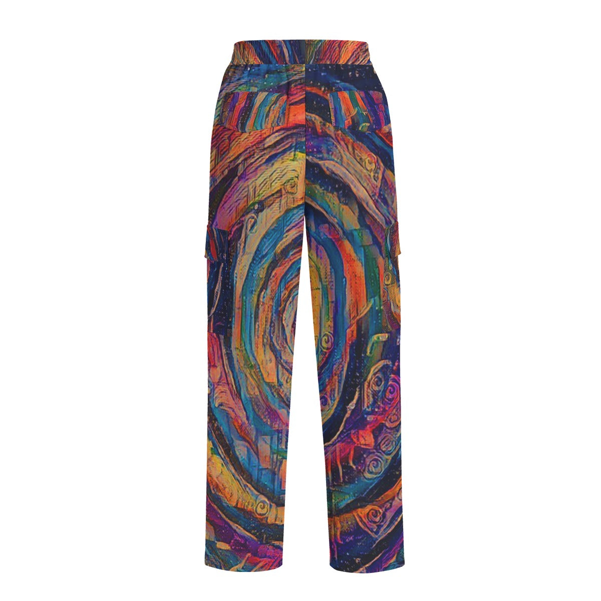 Galactic Rabbit Hole Rainbow Women's Cargo Pants