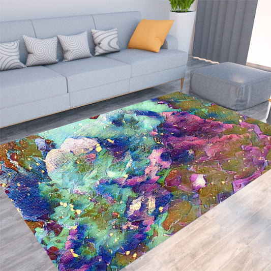 Galactic Love Pastel Foldable Rectangular Thickened Floor Mat