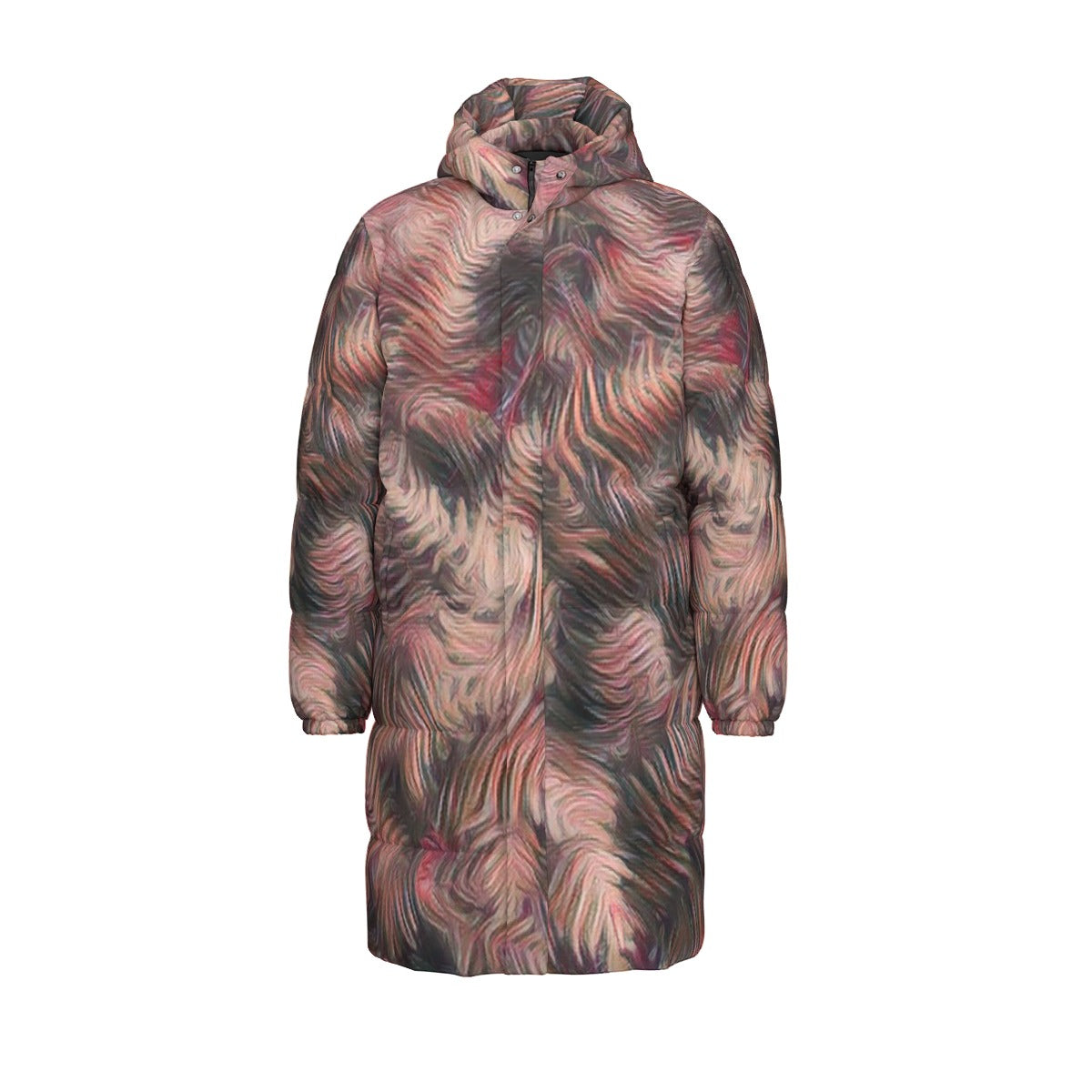 Fern Gully Unisex Long Down Jacket