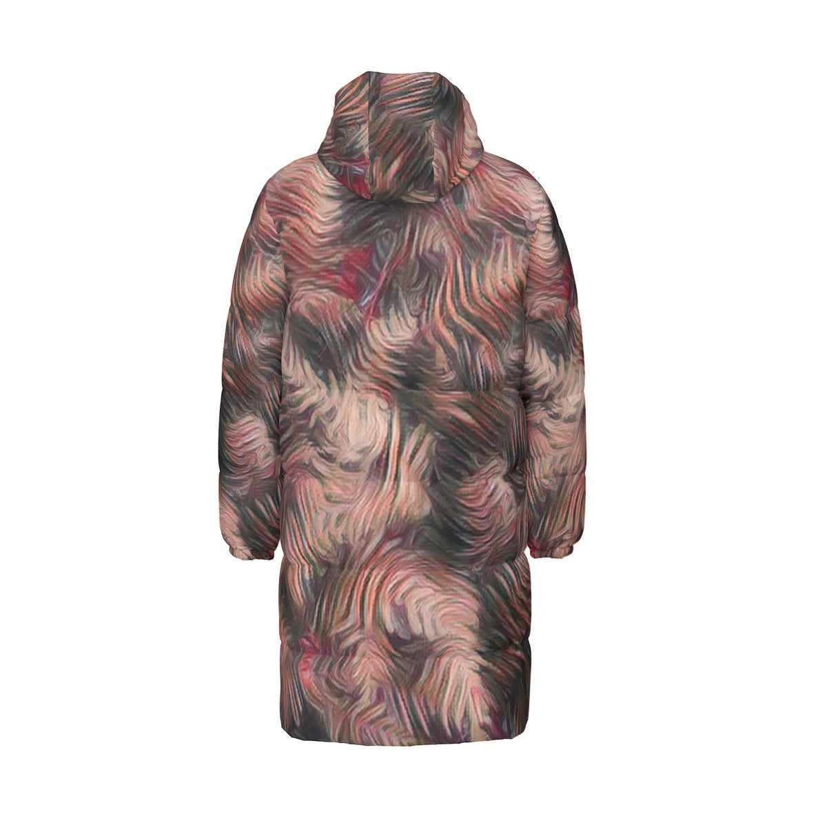 Fern Gully Unisex Long Down Jacket