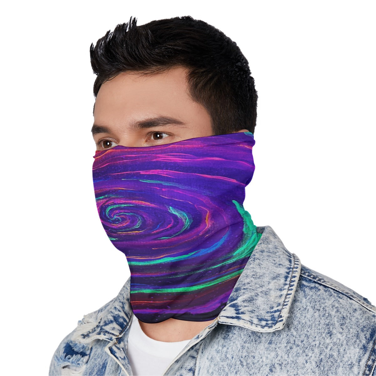 Galactic Rabbit Hole Neck Gaiter