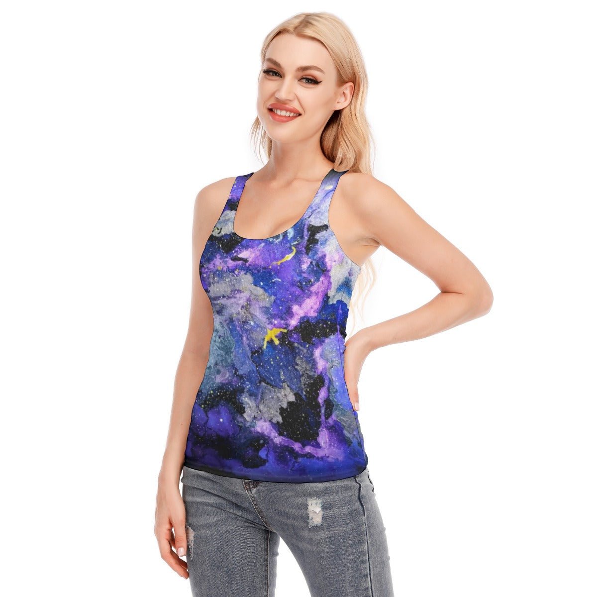 Fly High Women's Racer Vest | 190GSM Cotton