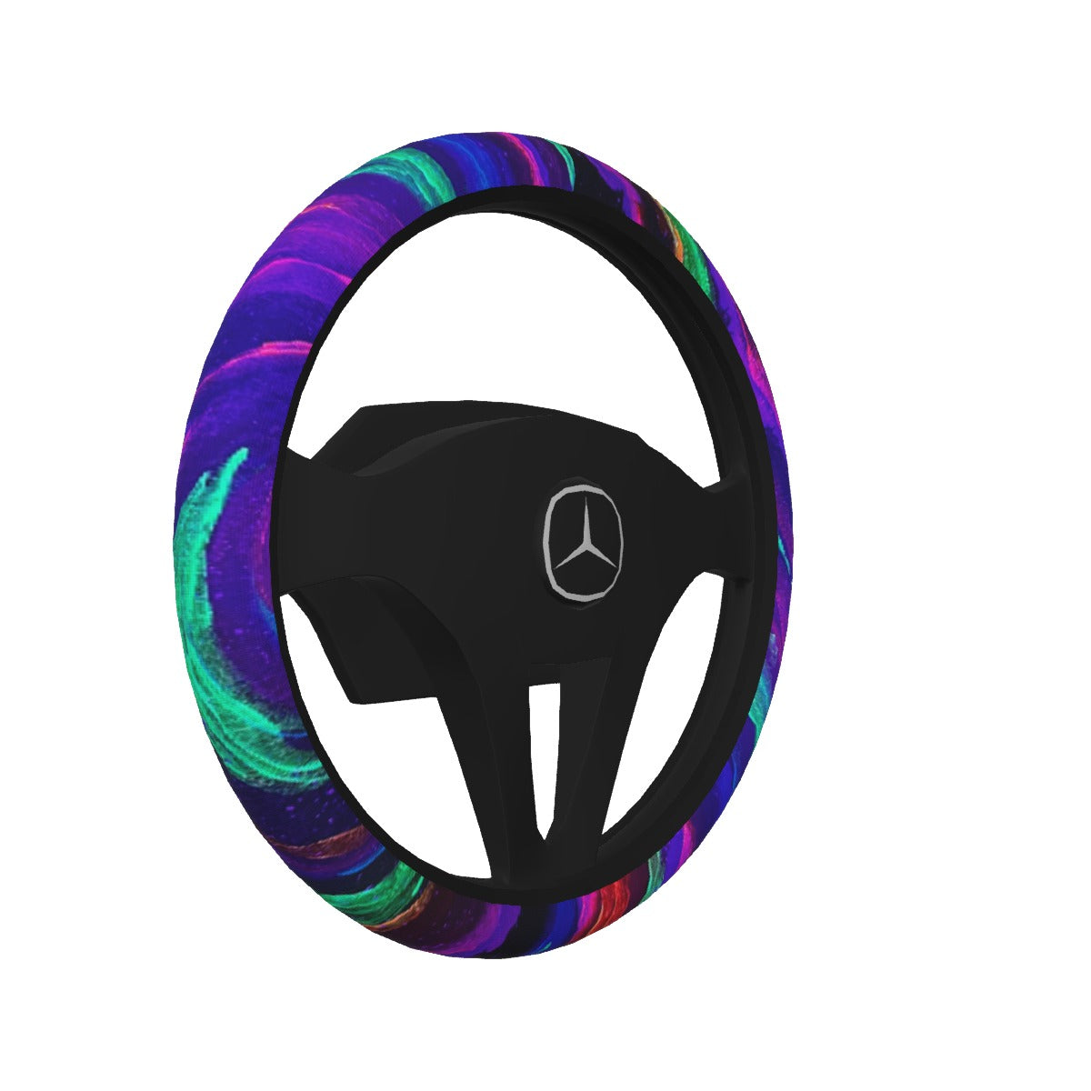 Galactic Rabbit Hole Steering Wheel Cover