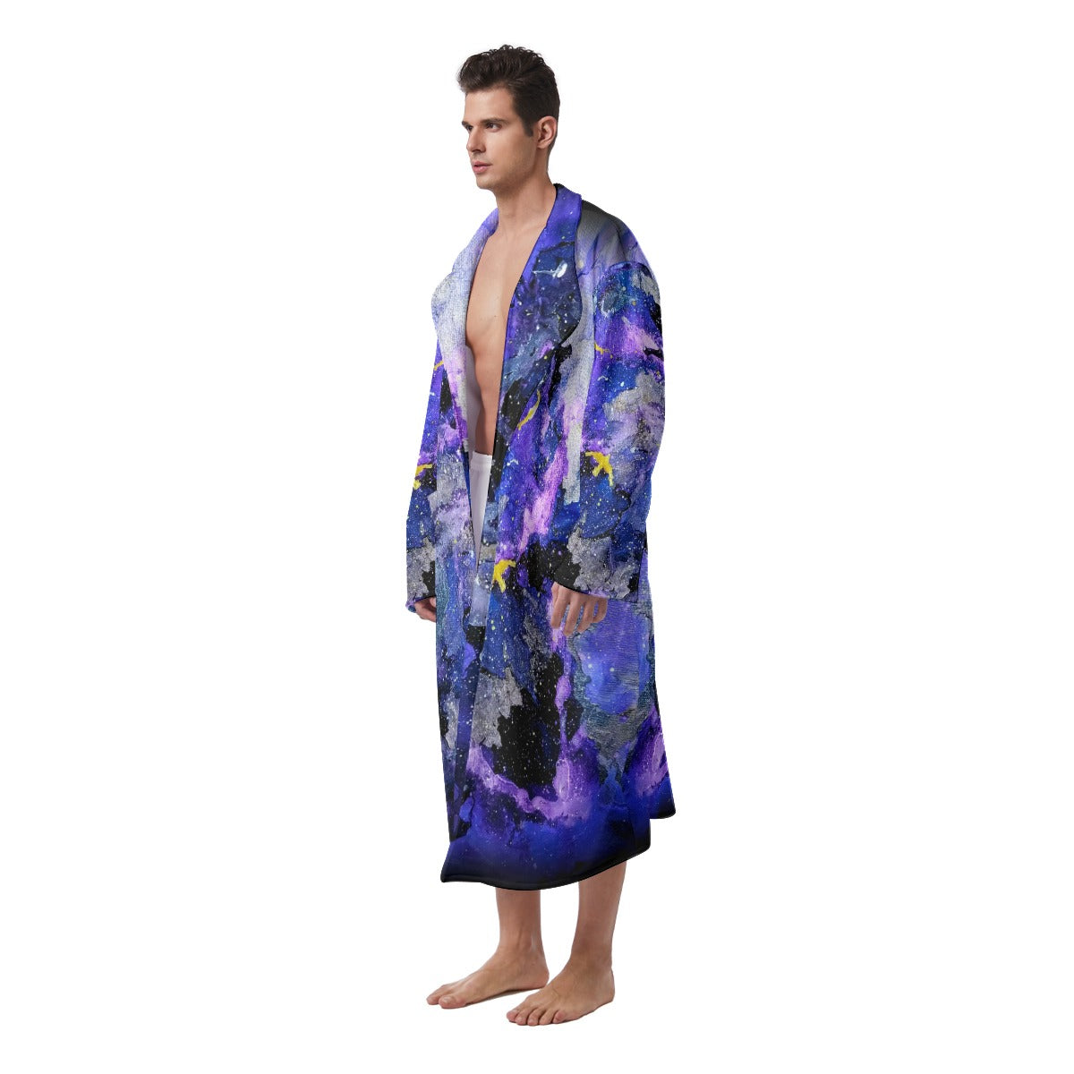 Fly High Men's Heavy Fleece Robe