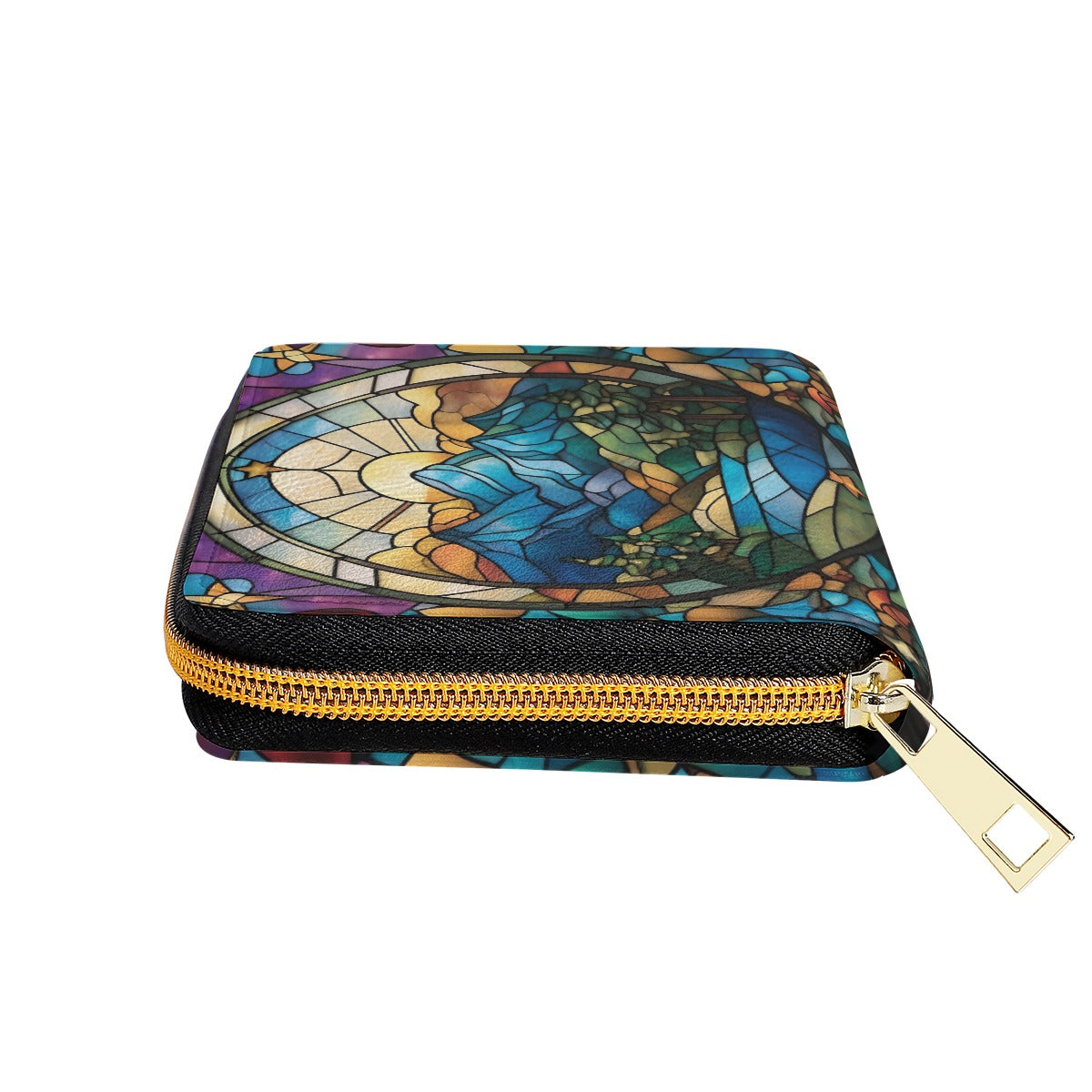 Stained Glass Mountain Mini Purse