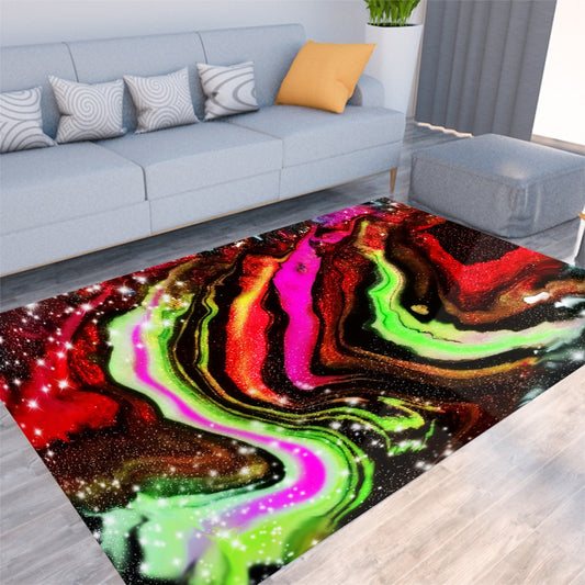 Galactic Beauty Foldable Rectangular Thickened Floor Mat