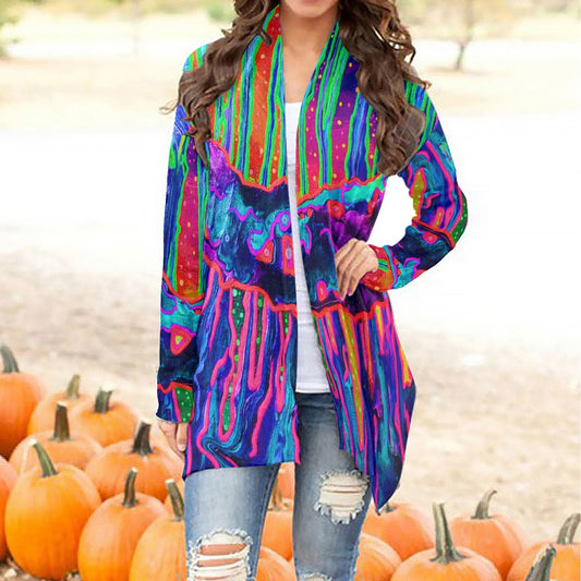 Mystic Cave Women's Cardigan With Long Sleeve