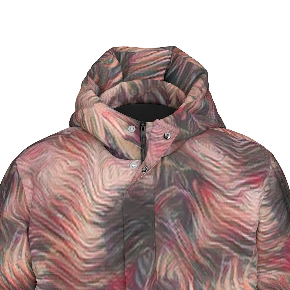 Fern Gully Unisex Long Down Jacket