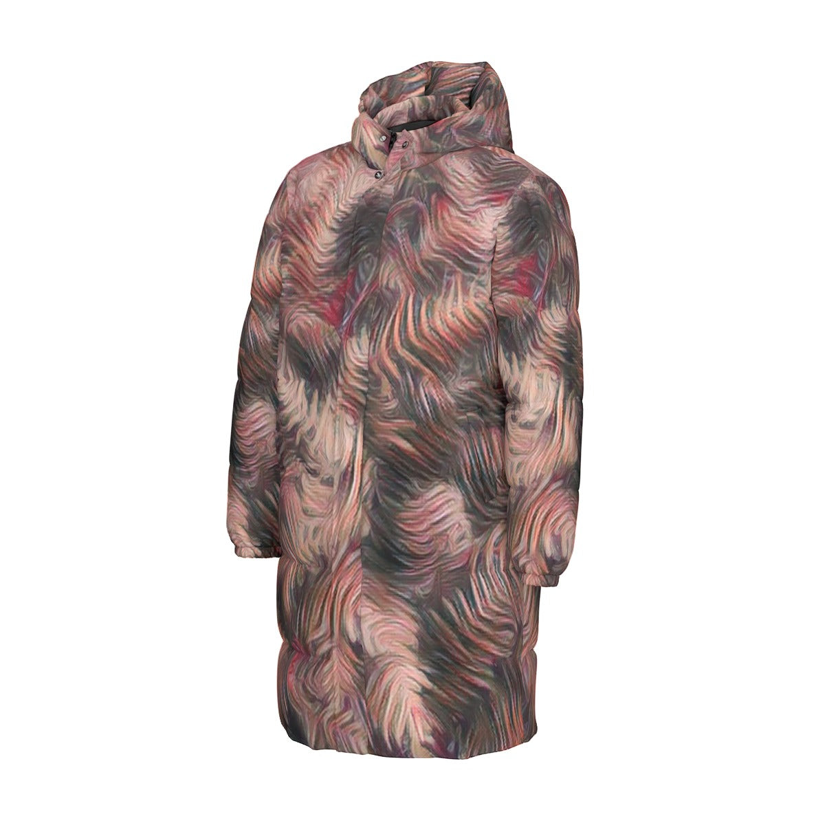 Fern Gully Unisex Long Down Jacket