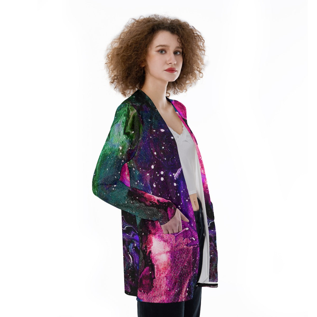 Galactic Clouds Women's Cover With Pocket
