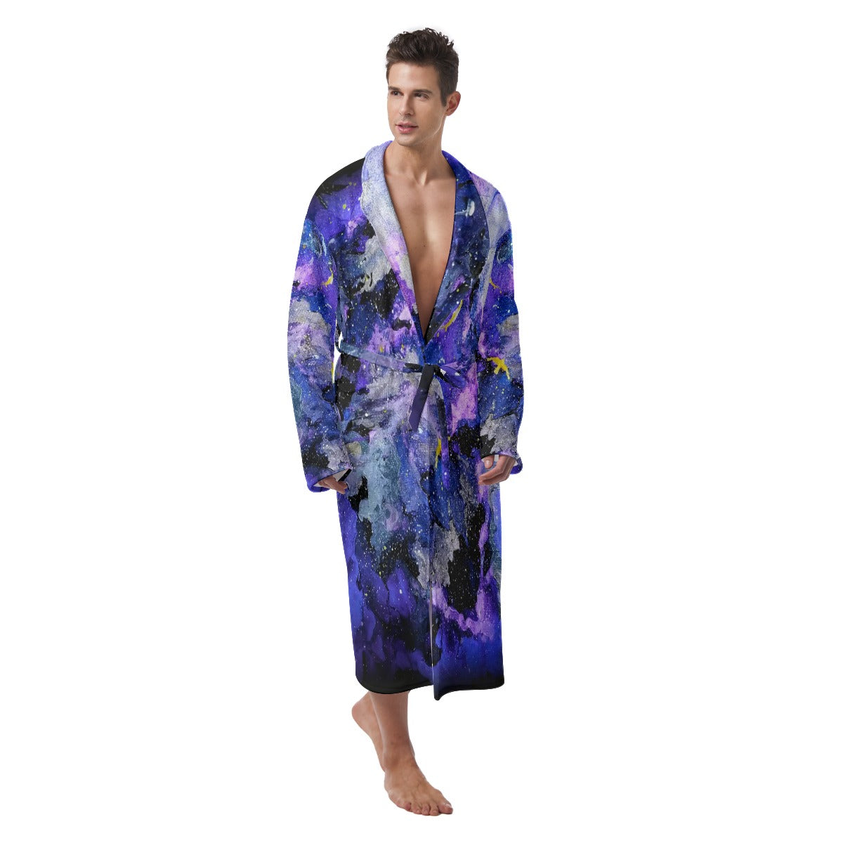 Fly High Men's Heavy Fleece Robe