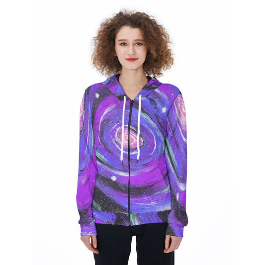 Purple Passion Women's Zip Up Hoodie