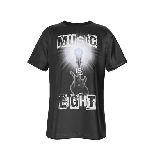 Music is Light Men's T-shirt | Birdseye