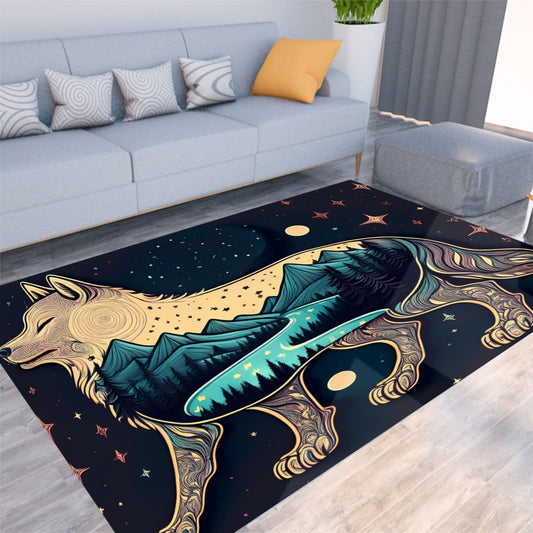 Wolf River Foldable Rectangular Thickened Floor Mat