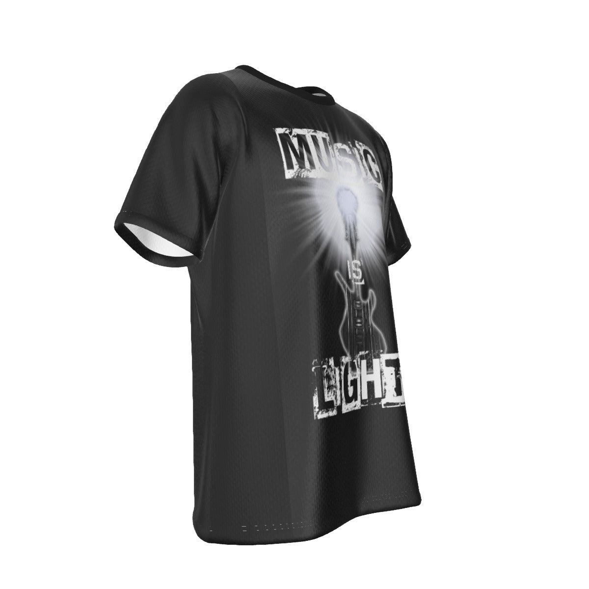 Music is Light Men's T-shirt | Birdseye