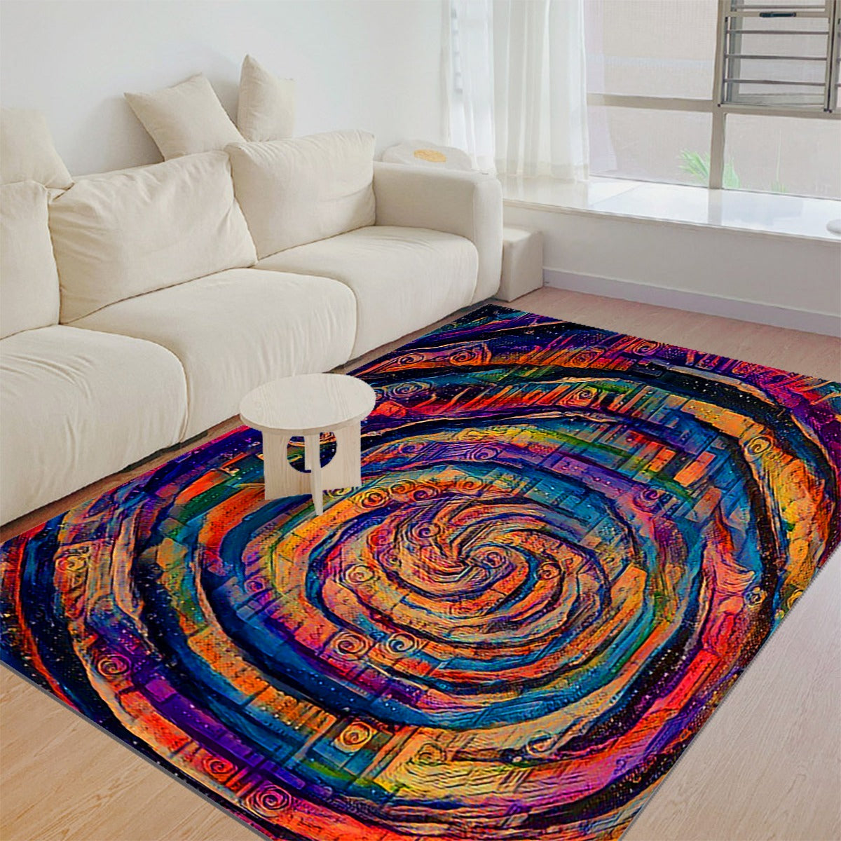 Whirlpool Rainbow Foldable Rectangular Thickened Floor Mat