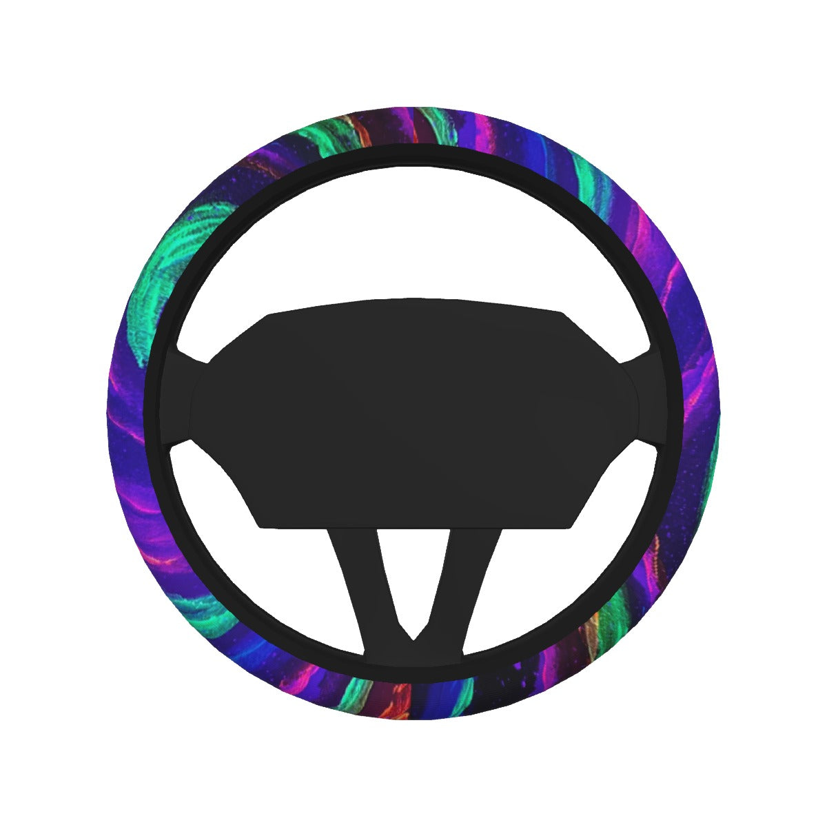 Galactic Rabbit Hole Steering Wheel Cover