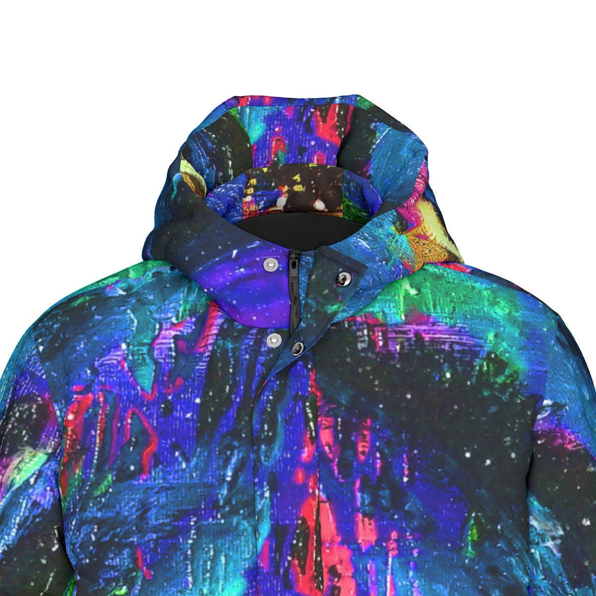 Different Dimensions Unisex Long Down Jacket