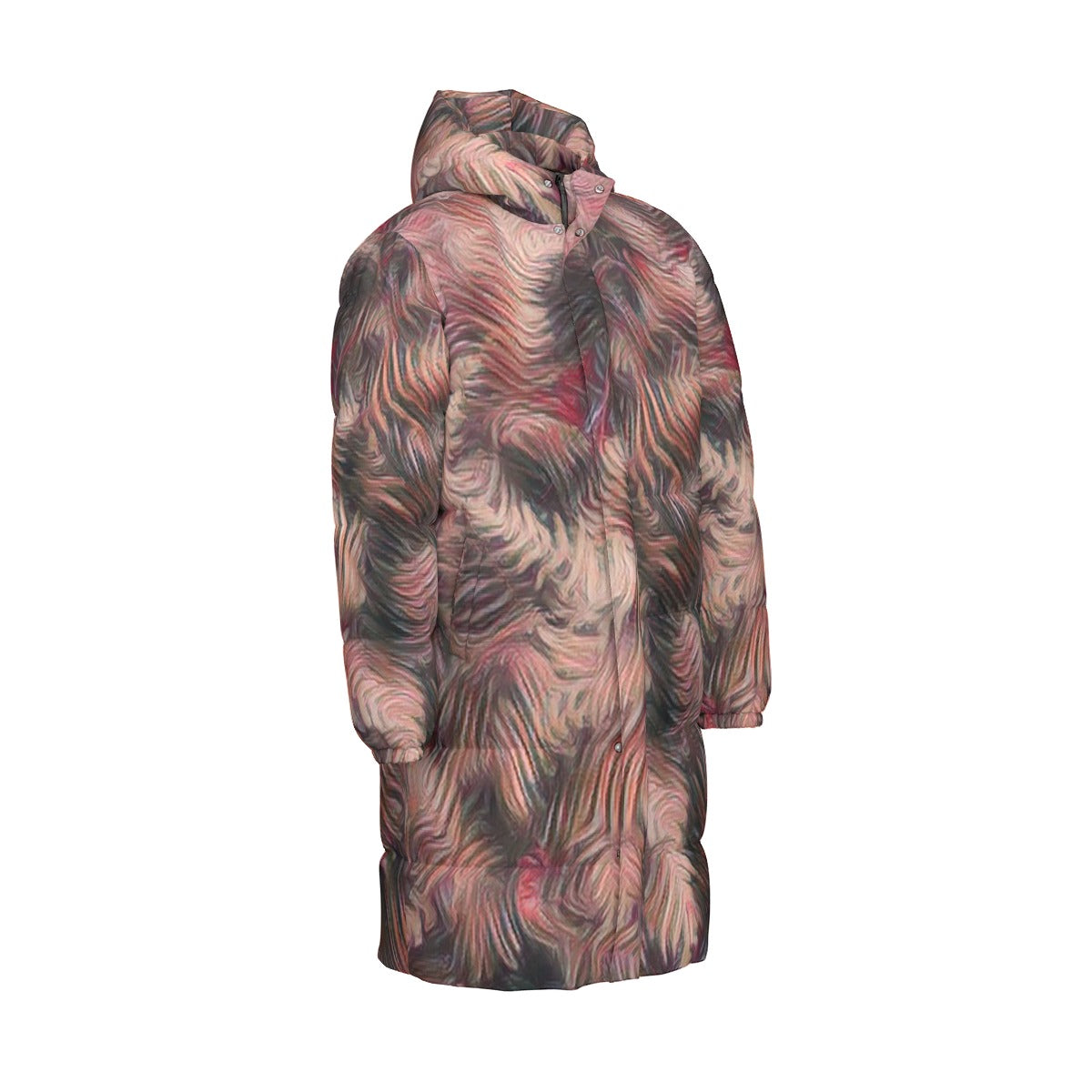 Fern Gully Unisex Long Down Jacket