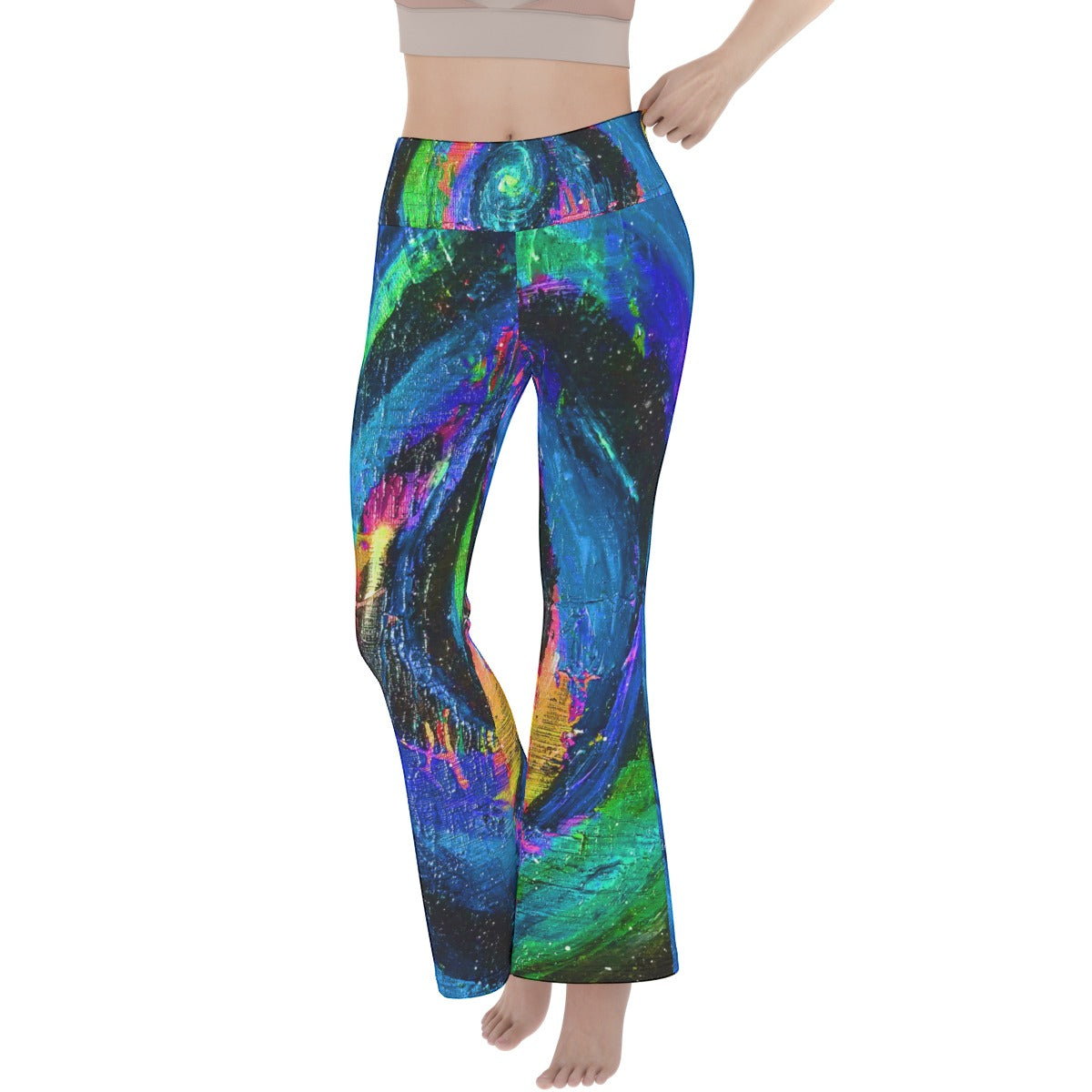 Different Dimensions  Women's Flare Yoga Pants