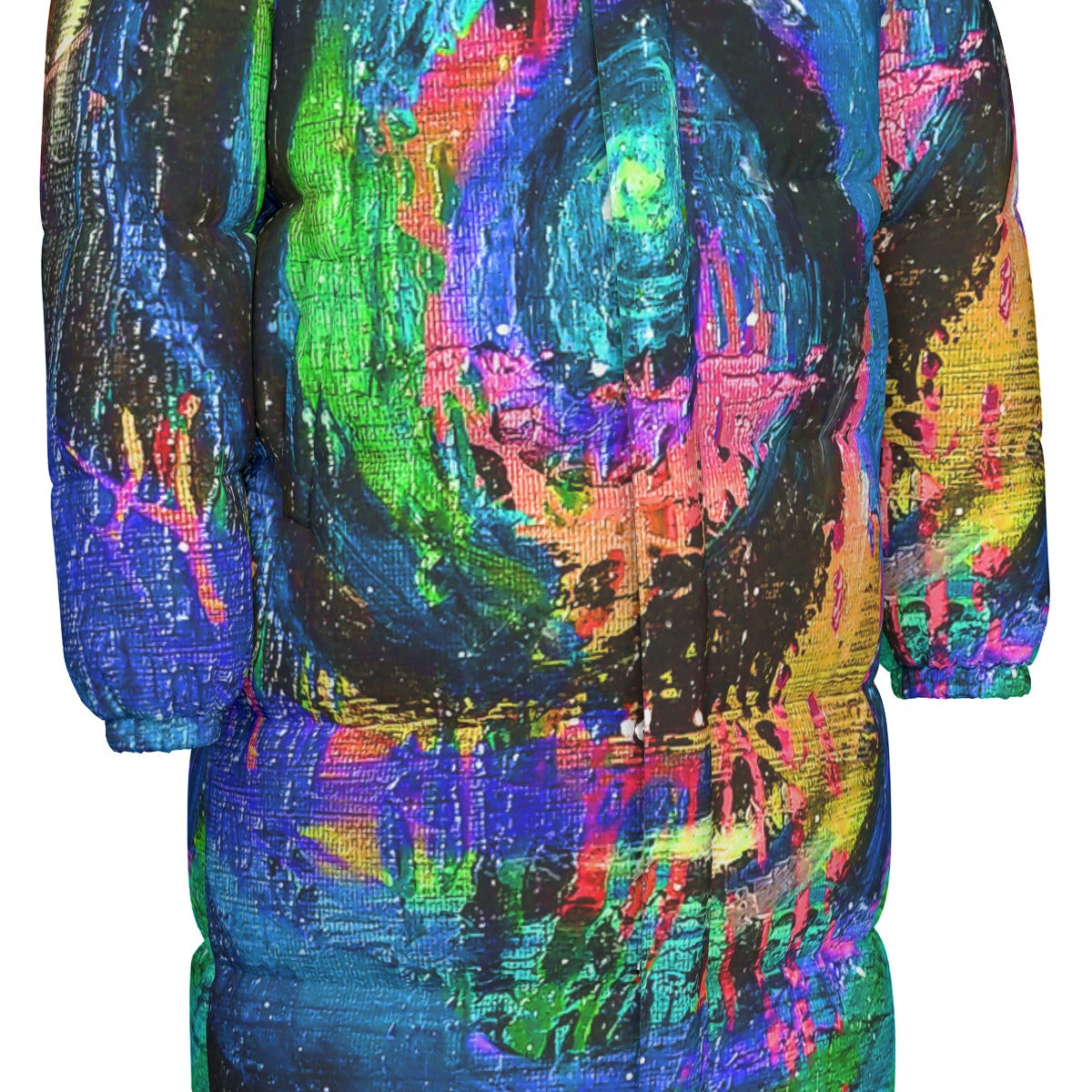 Different Dimensions Unisex Long Down Jacket