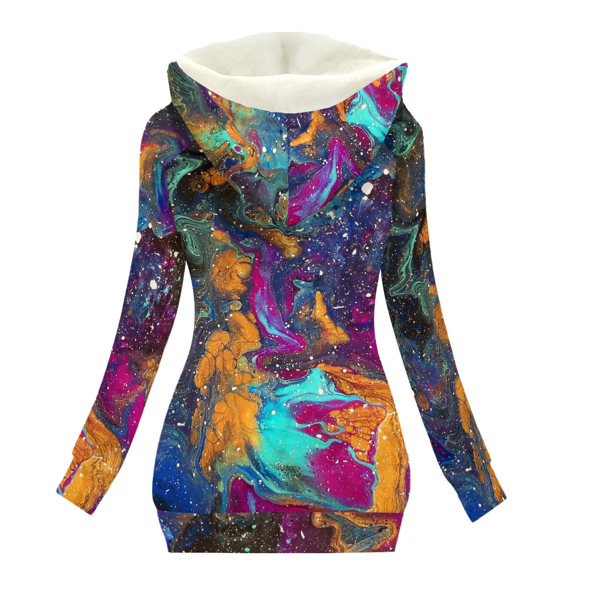 Paradise Women's Long Jacket With Fleece Lining