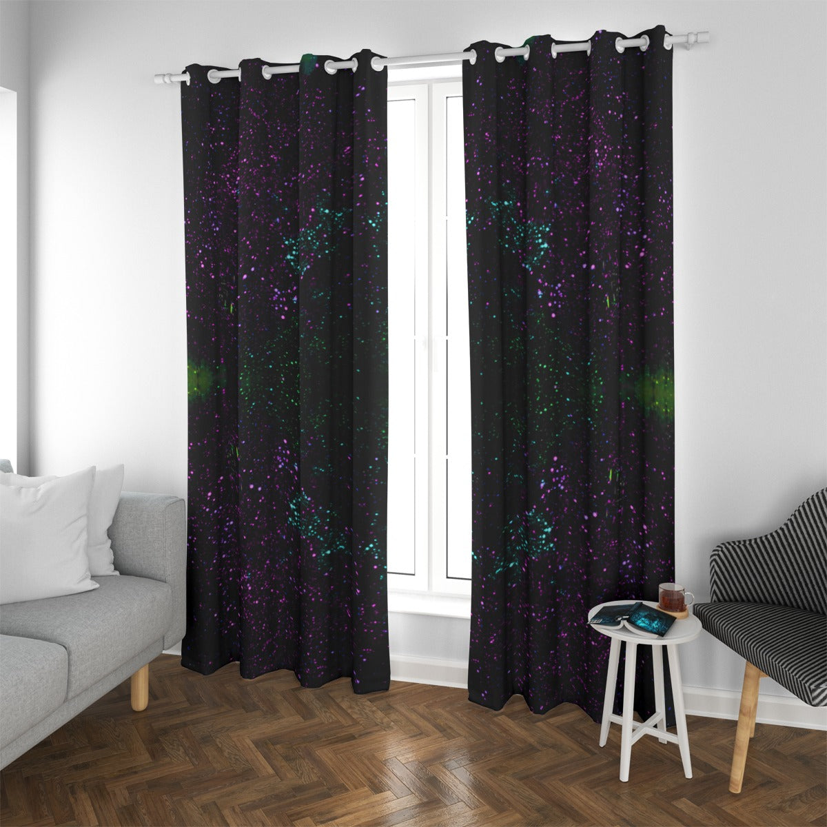 Night Sky BLACKOUT Grommet Curtains | 265(gsm)