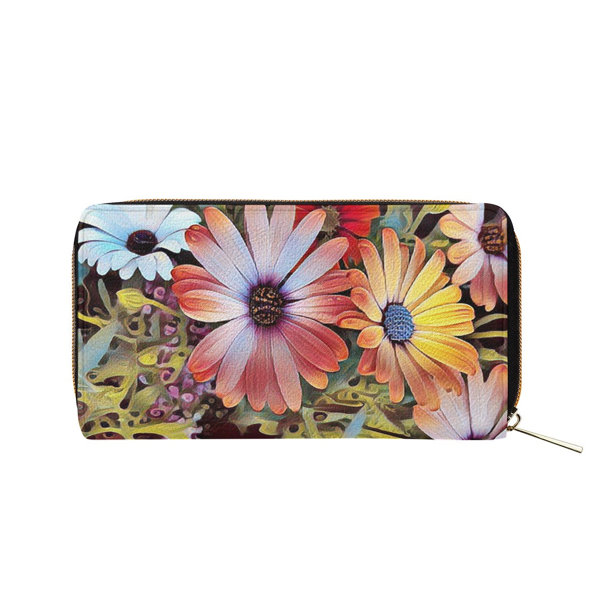 Vivid Flower Power Mini Purse