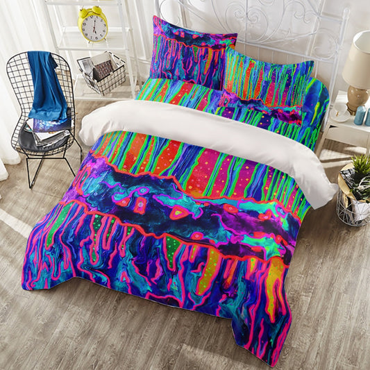 Mystic Cave Four-piece Duvet Cover Set