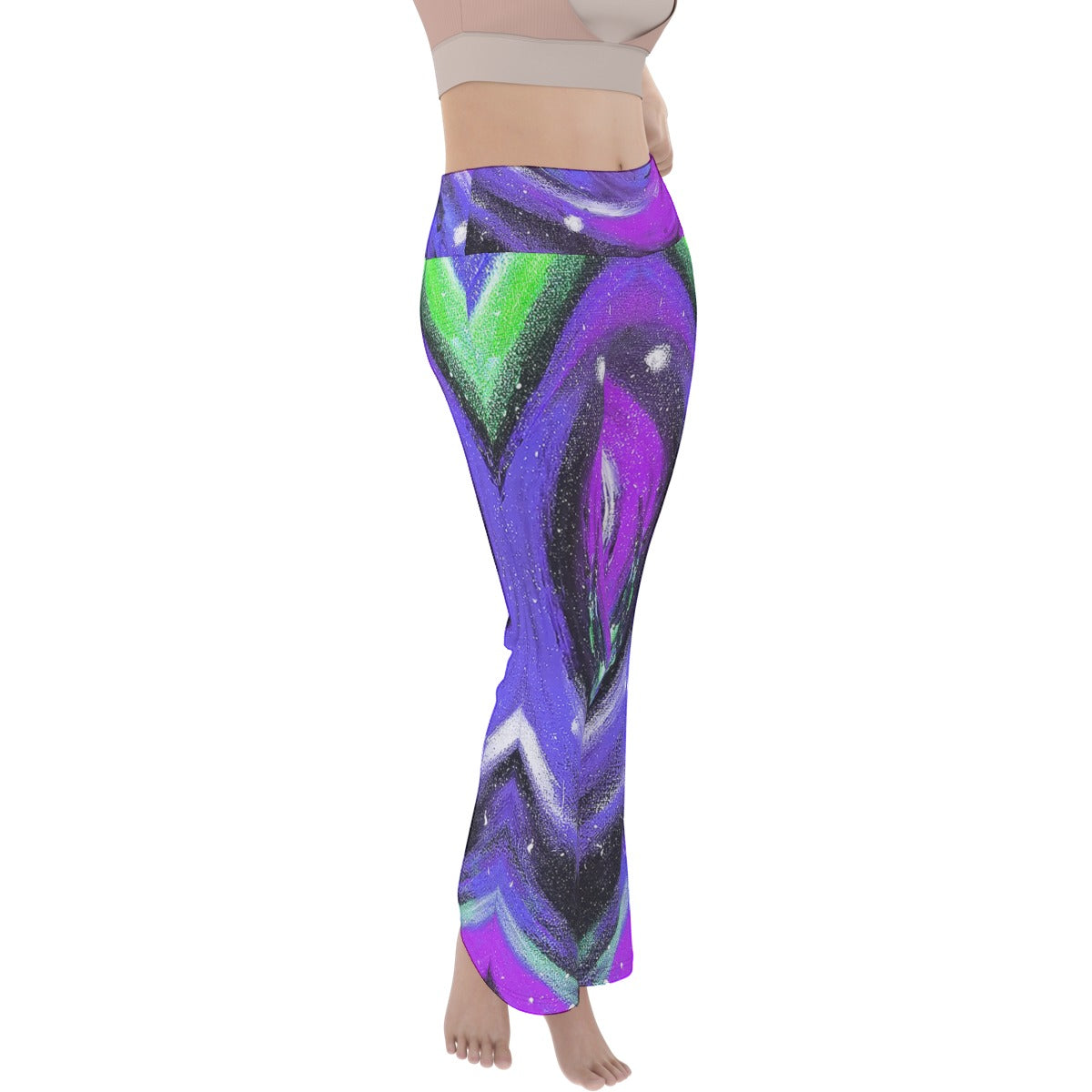 Passion Purple Women's Flare Yoga Pants