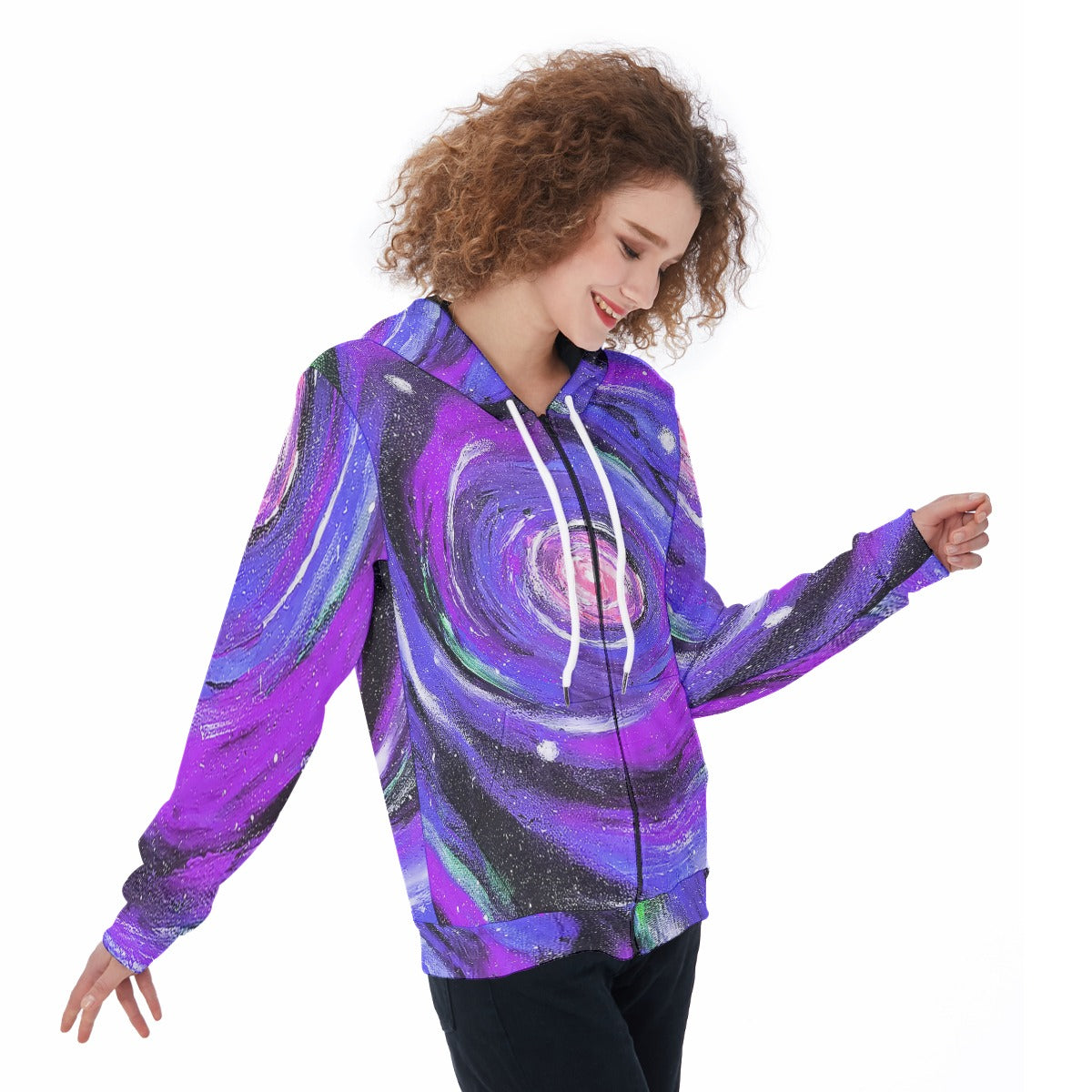 Purple Passion Women's Zip Up Hoodie