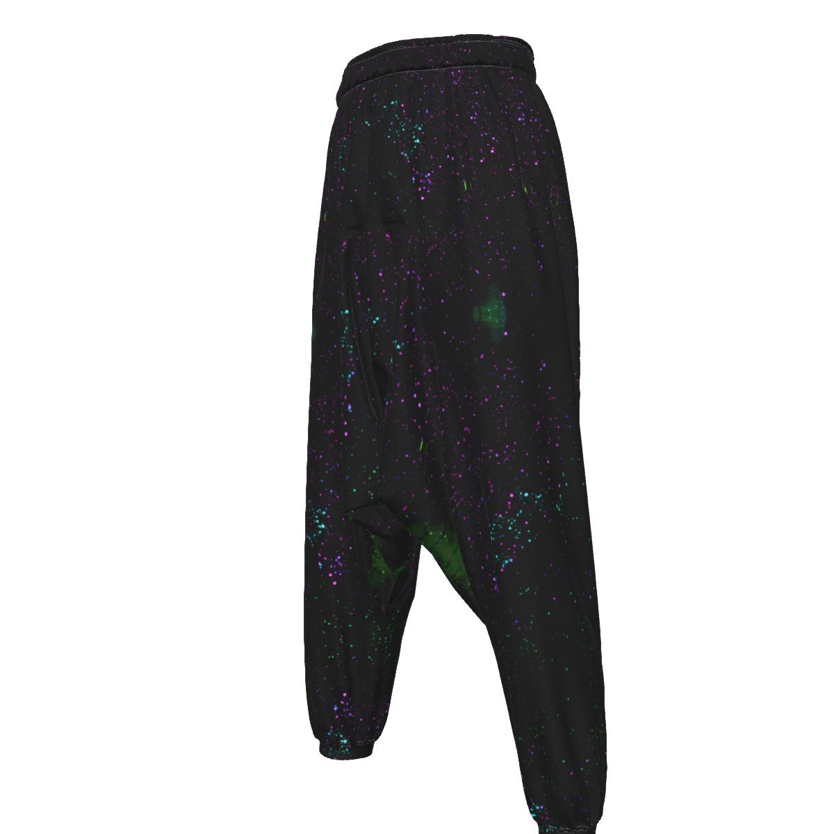 Night Sky Purple Men's Loose Trousers