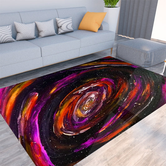 Vortex Red/Pink Foldable Rectangular Thickened Floor Mat