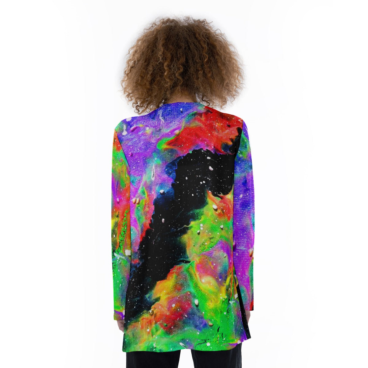 Galactic Rainbow Women's Cover With Pocket