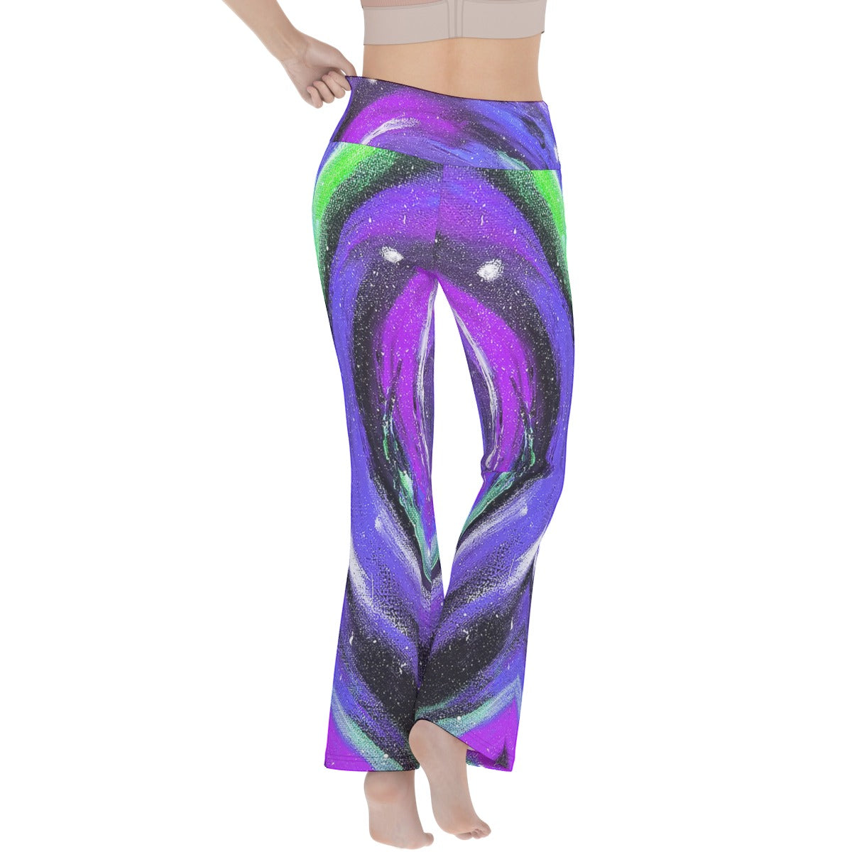 Passion Purple Women's Flare Yoga Pants