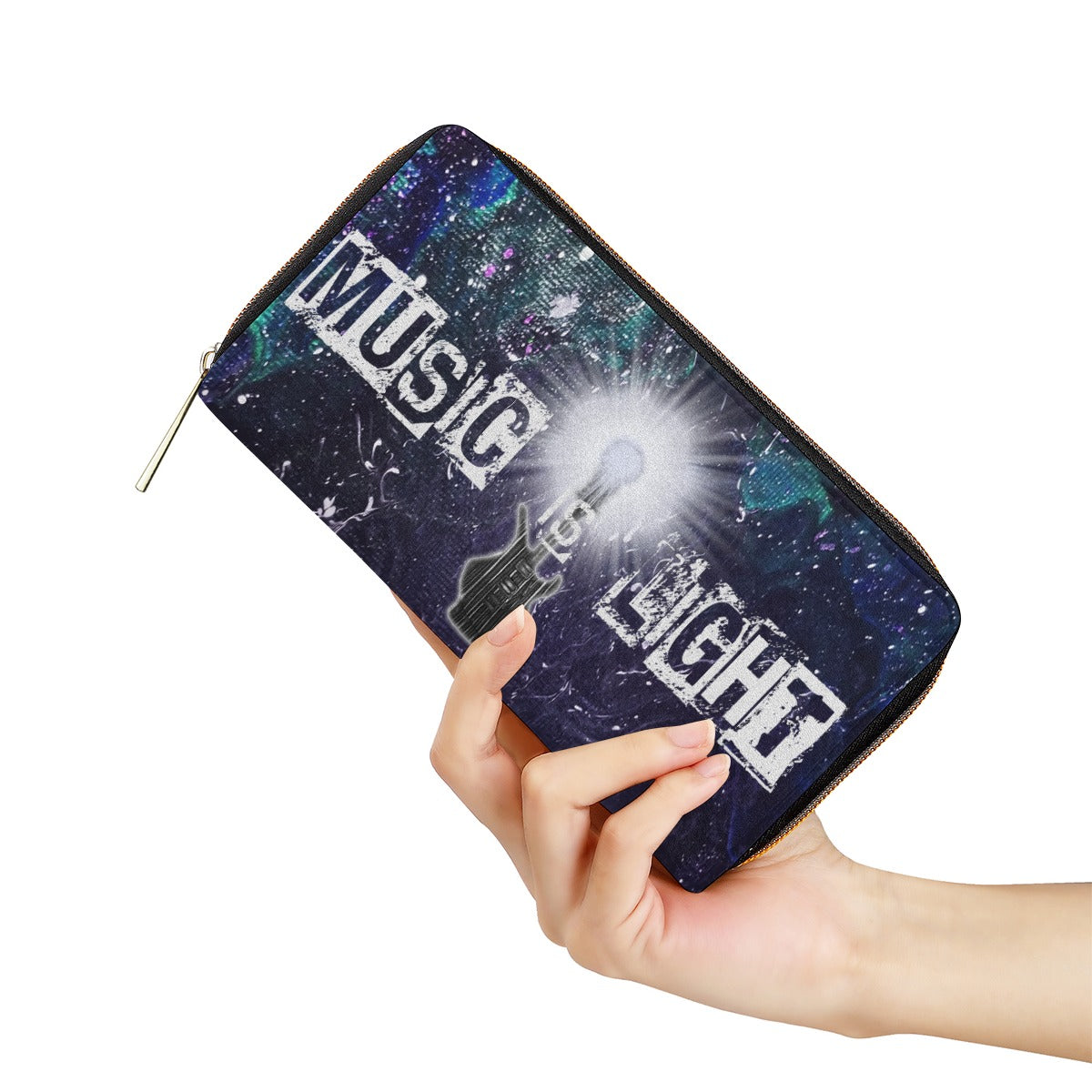 Music is Light w/ Galactic Darkness Mini Purse