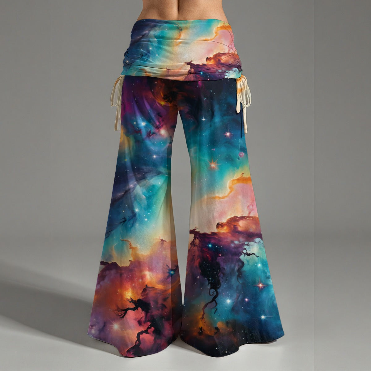 Nebula Women's High Waist Wide Leg Pants