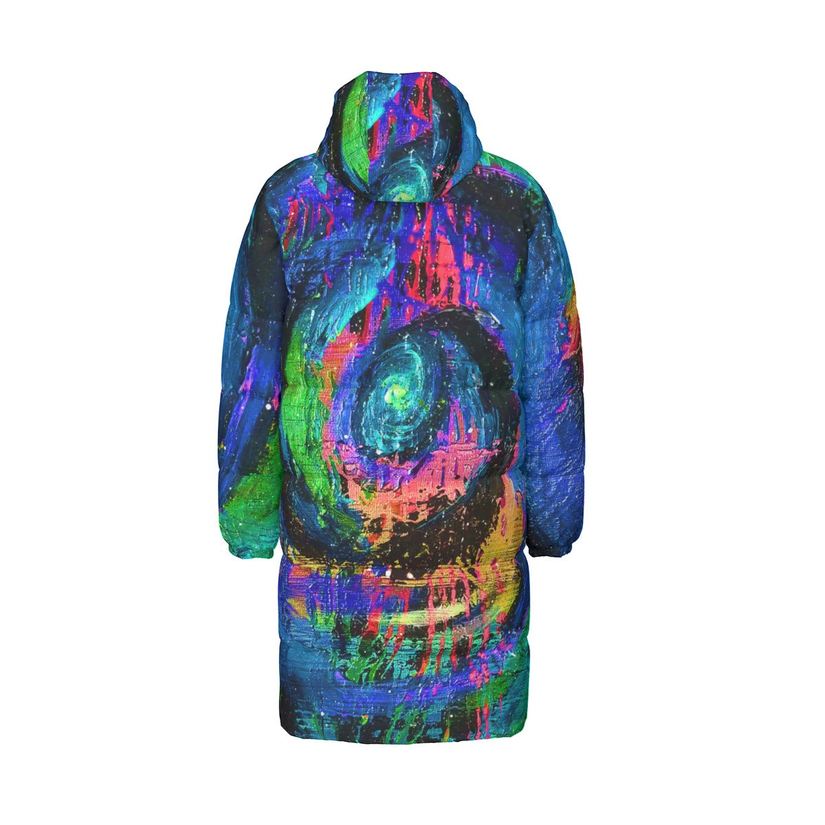Different Dimensions Unisex Long Down Jacket