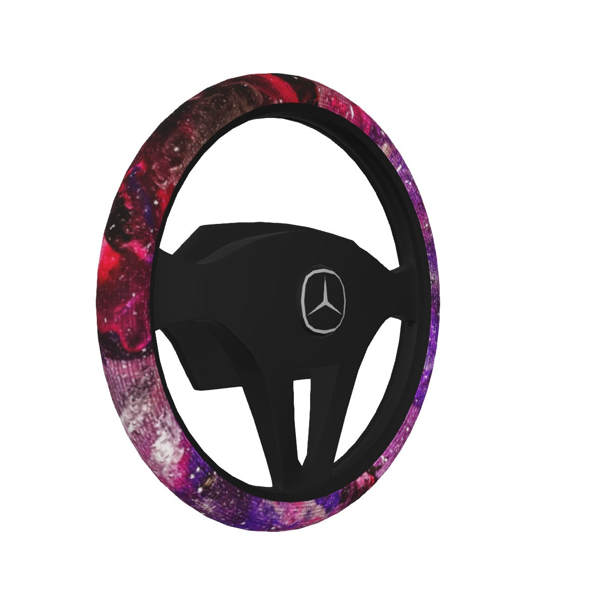 Galactic Love Steering Wheel Cover