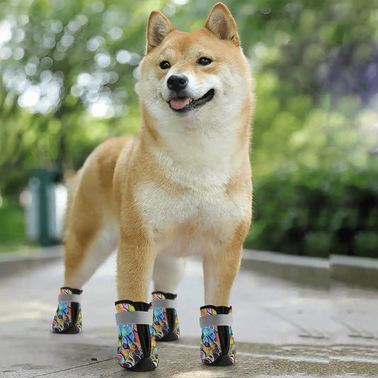 Bubbles Non Slip Dog Socks